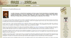 Desktop Screenshot of fraudsandscams.com